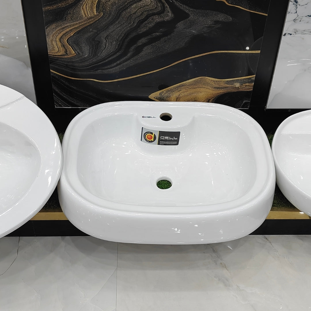 Dell 1004 Vanity Wash Basin - Dell Sanitary Ware