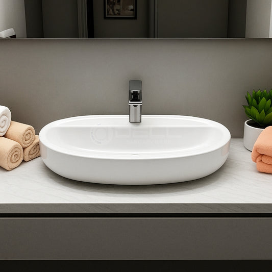 Dell 1008 Vanity Wash Basin - Dell Sanitary Ware