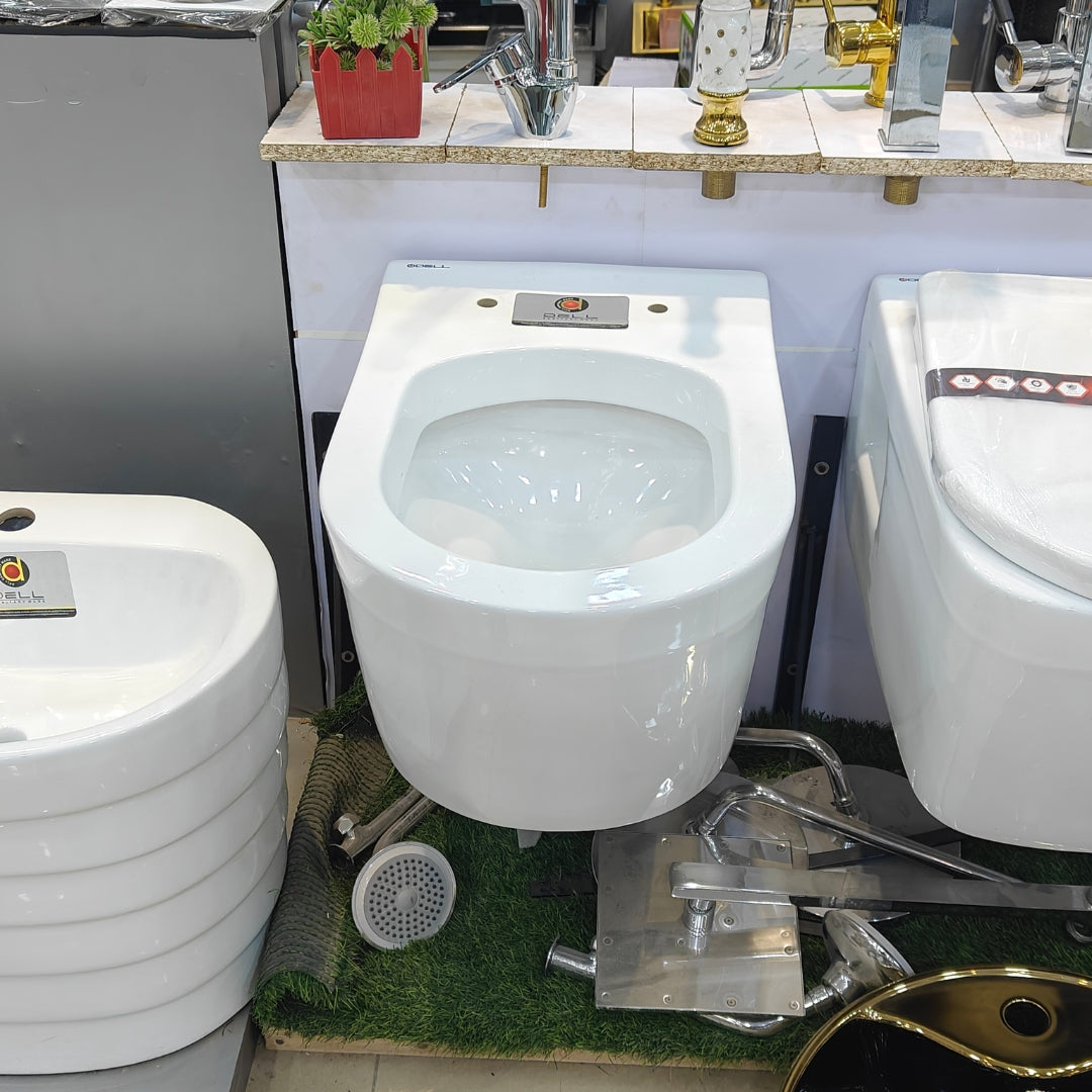Dell Wall Hang Commode 002 - Dell Sanitary Ware