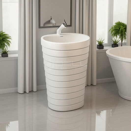 Dell One Piece Basin 3 - Dell Ceramics - Dell Sanitary Ware