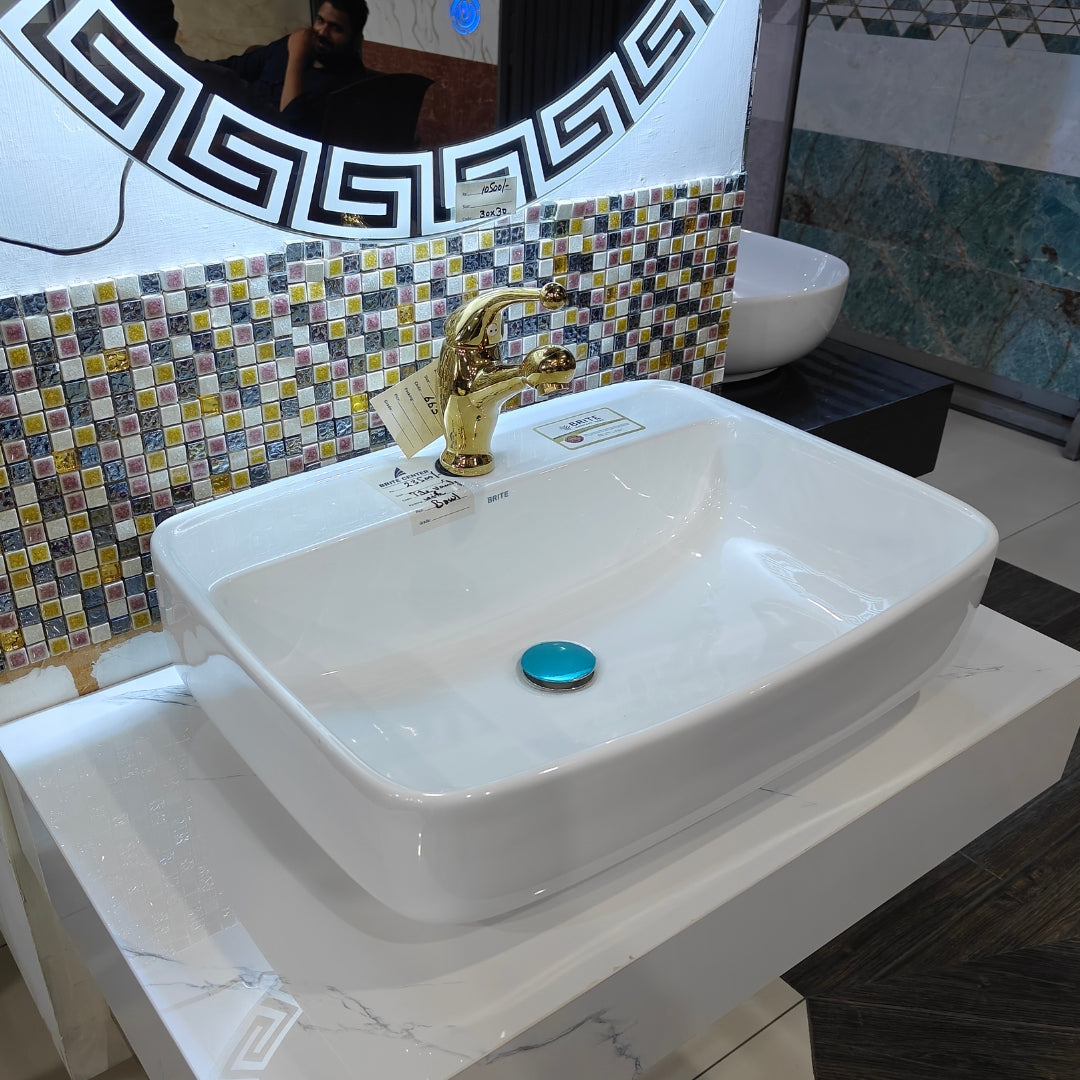 Brite 0013 Vanity Wash Basin - Brite Sanitary Ware