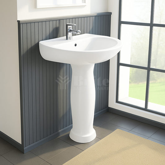 Brite Porta Wash Basin Pedestal - Brite Sanitary Ware - Brite Ceramics - Ceramics