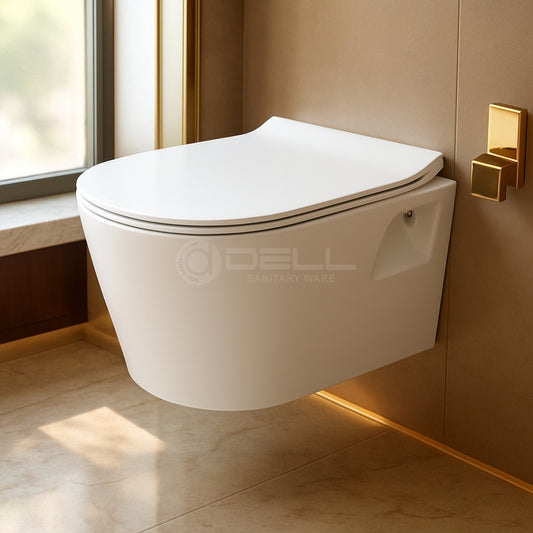 Dell Wall Hang Commode 002 - Dell Sanitary Ware
