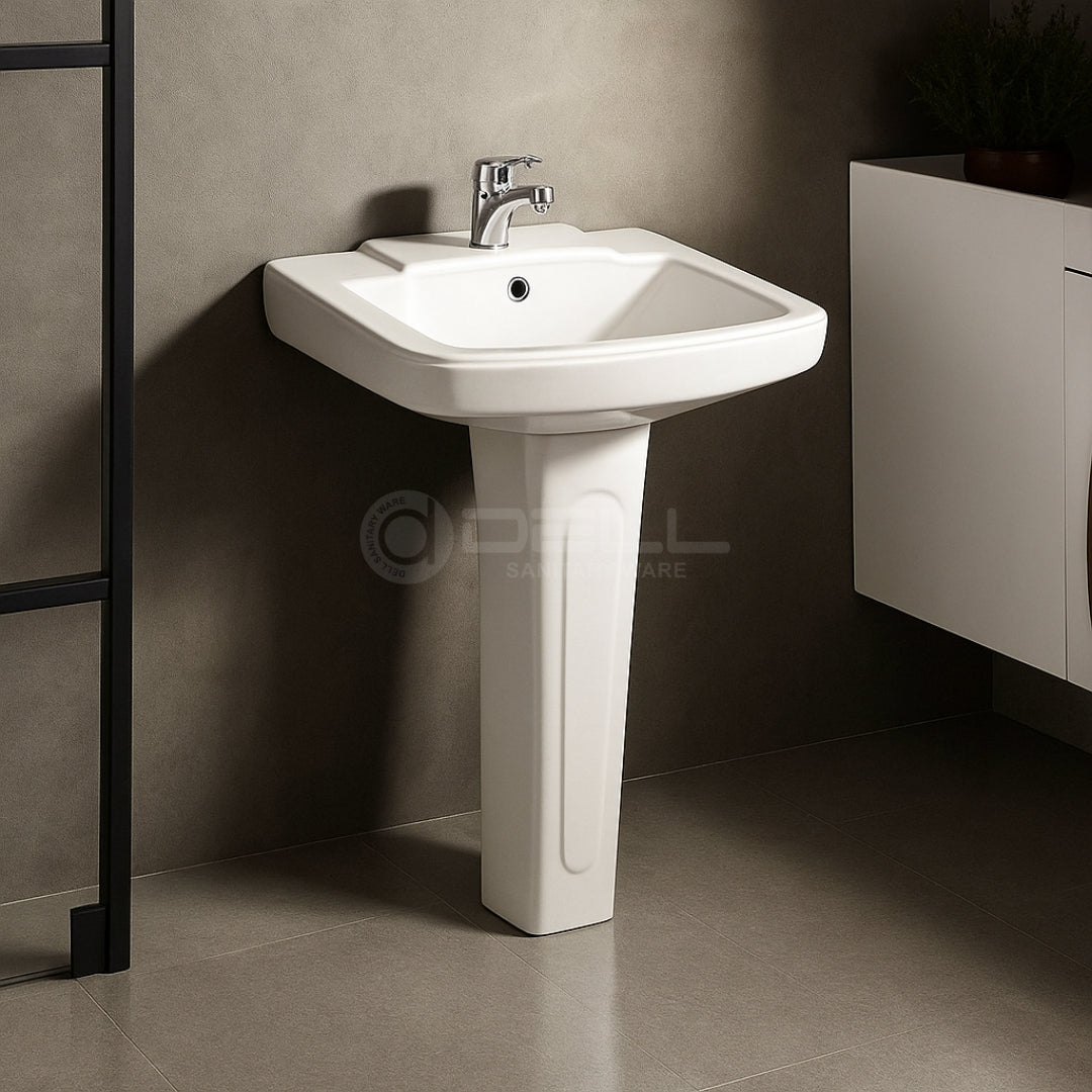 Dell Super Wash Basin Pedestal - Dell Sanitary Ware