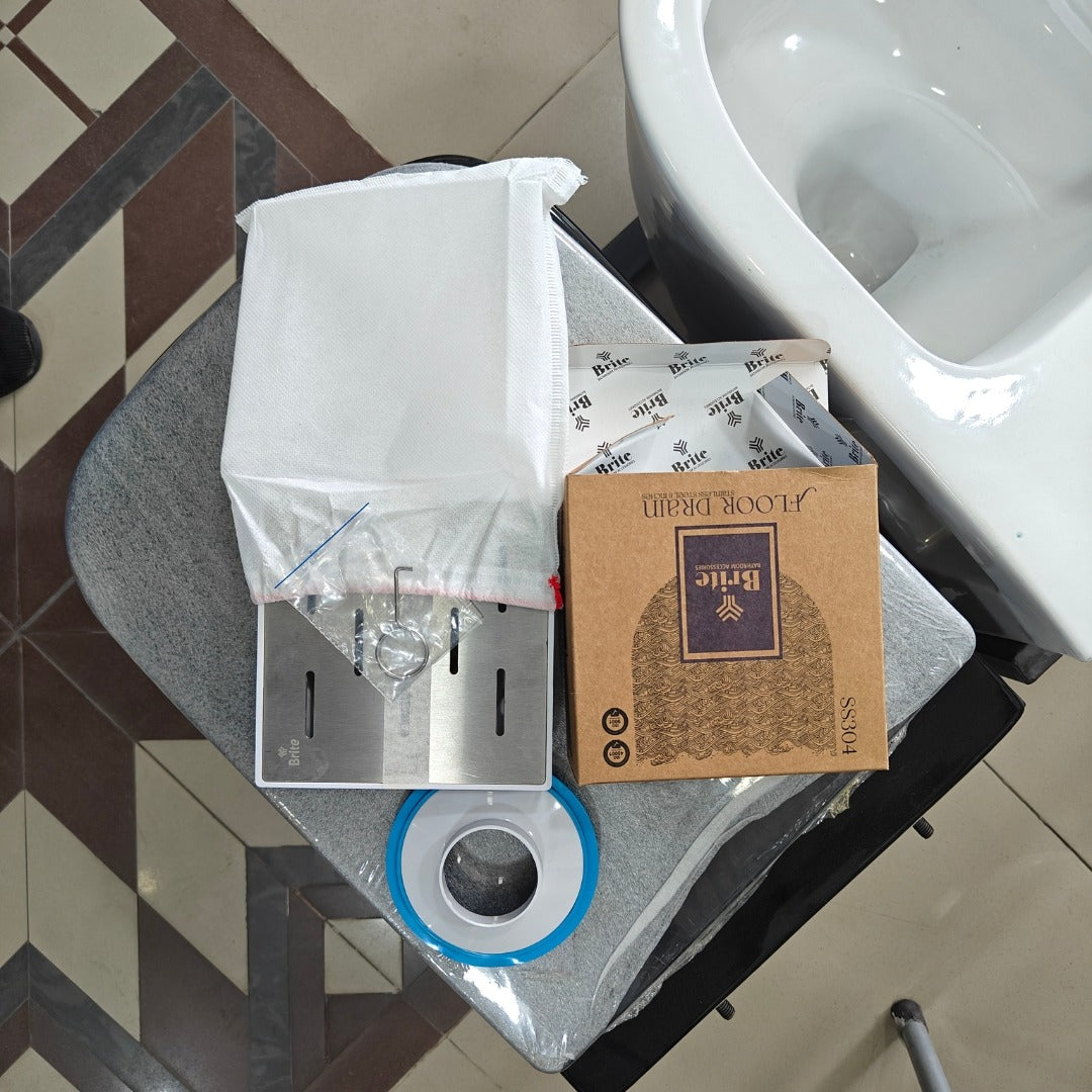 Floor Drain D 6x6 Floor Waste Jali for Home, Bathroom & Kitchen