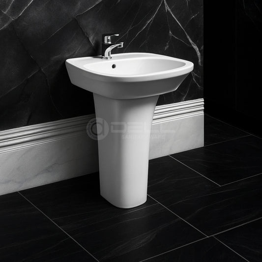 Dell Ceramics Wash Basin Pedestal - Dell 1 - Dell Sanitary Ware