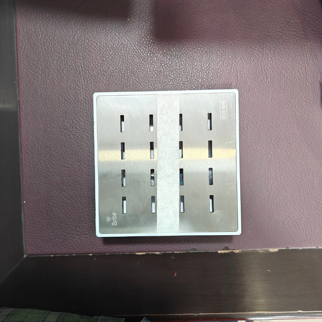 Drain Cover B 6x6 Floor Waste Jali for Home, Bathroom & Kitchen