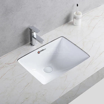 Dell Under Counter Square Vanity Wash Basin - Dell Sanitary Ware