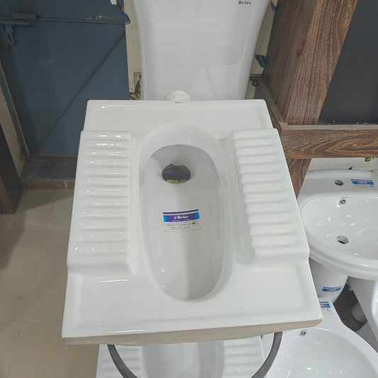 Brite New Small WC Toilet - Squatting pan - Brite Ceramics - Brite Sanitary Ware