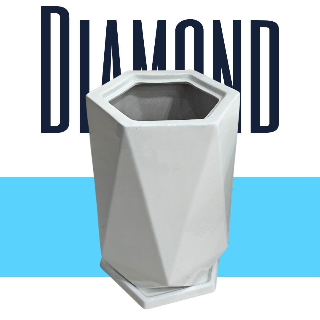 Flower Pot Vouge Diamond "Shop the Best Flower Pots (Gamla)
