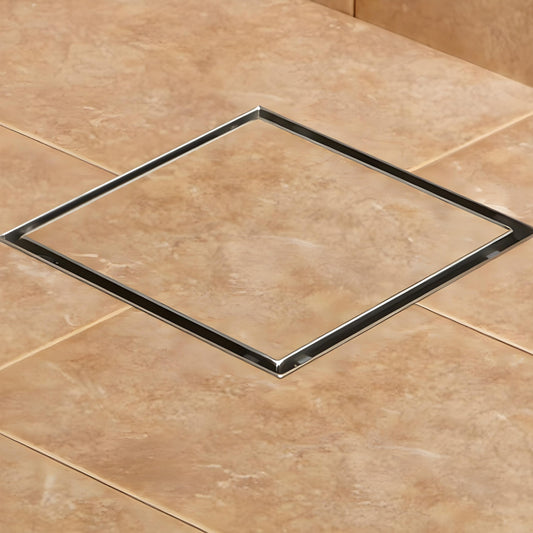 Tile insert 6X6 Floor Waste Drain hole Cover Jali for Home Bathroom Kitchen