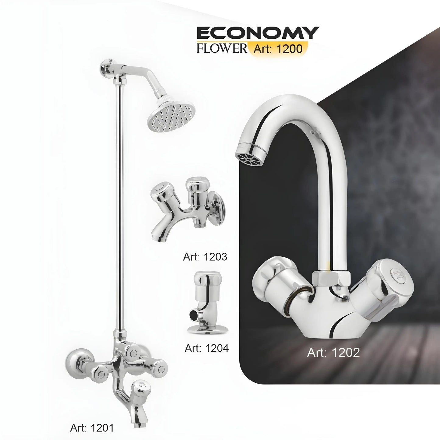 Star Asia Economy Bath Set Full Round - Star Asia Sanitary