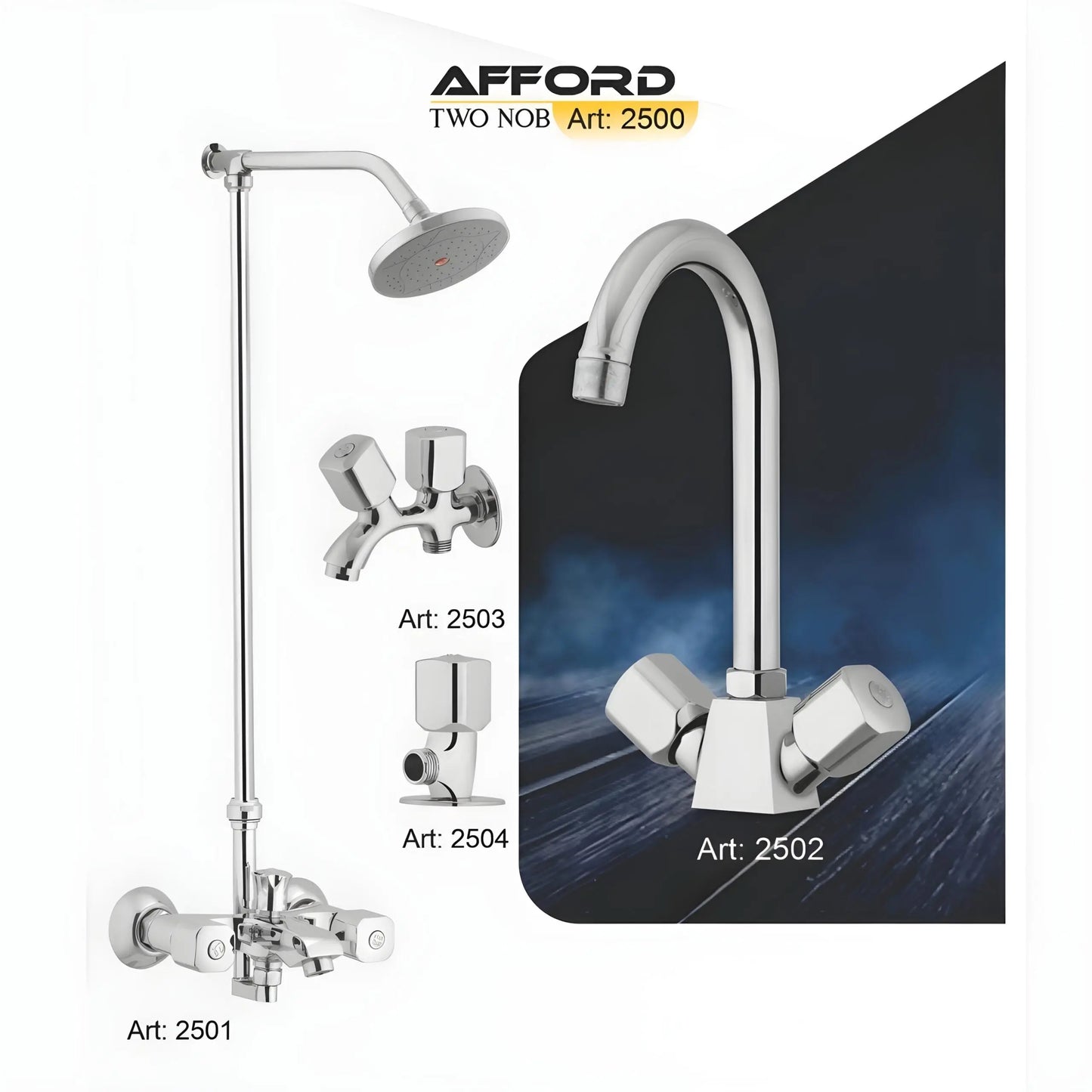 Star Asia AFFORD Bath Set Full Round - Star Asia Sanitary