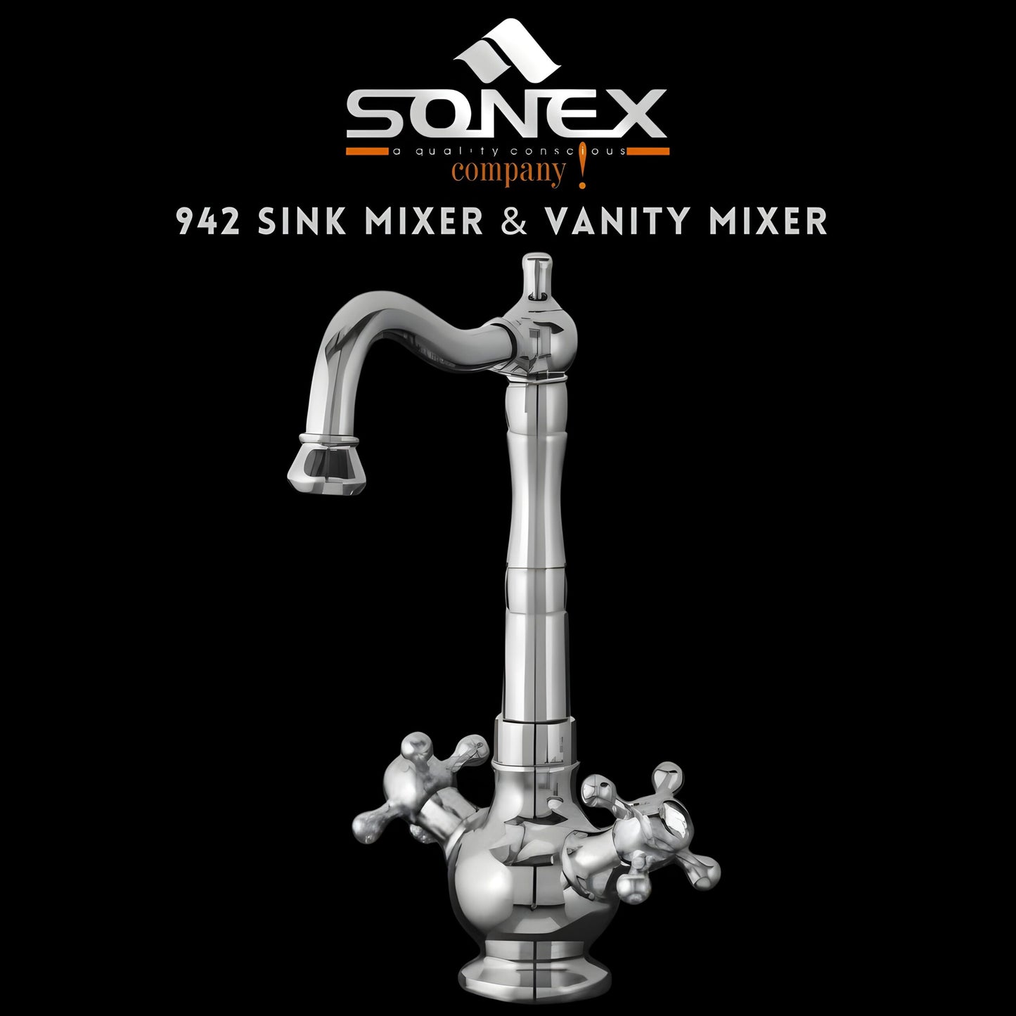 Sonex ZAMZAMA Sink mixer 942L – Sonex Sanitary Fittings