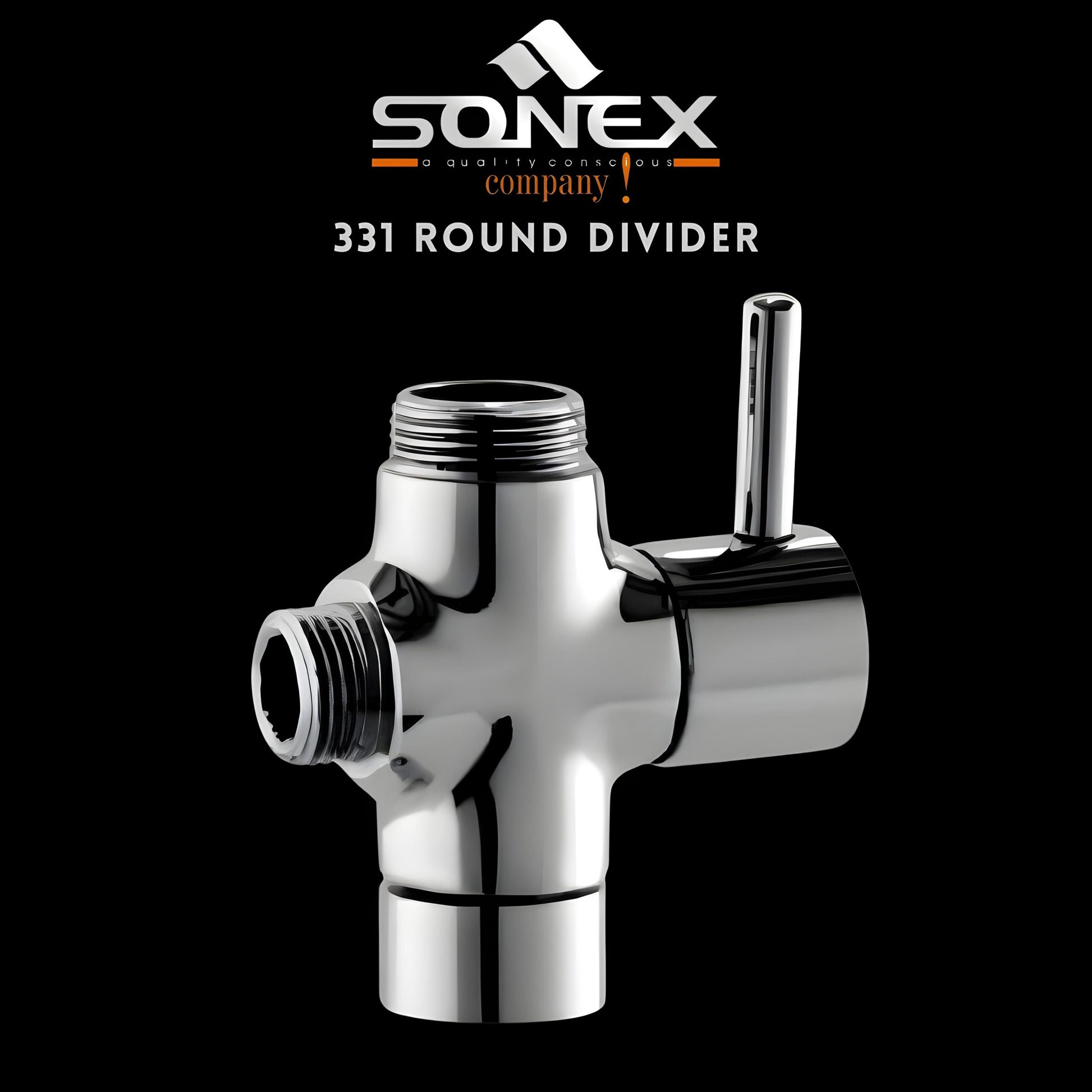 SONEX 331 Divider Round – Wall Shower Divider Round – SONEX SANITARY FITTINGS