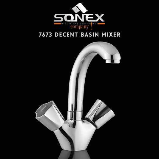 Sonex DECENT Basin Mixer 7673 – Sonex Sanitary Fittings