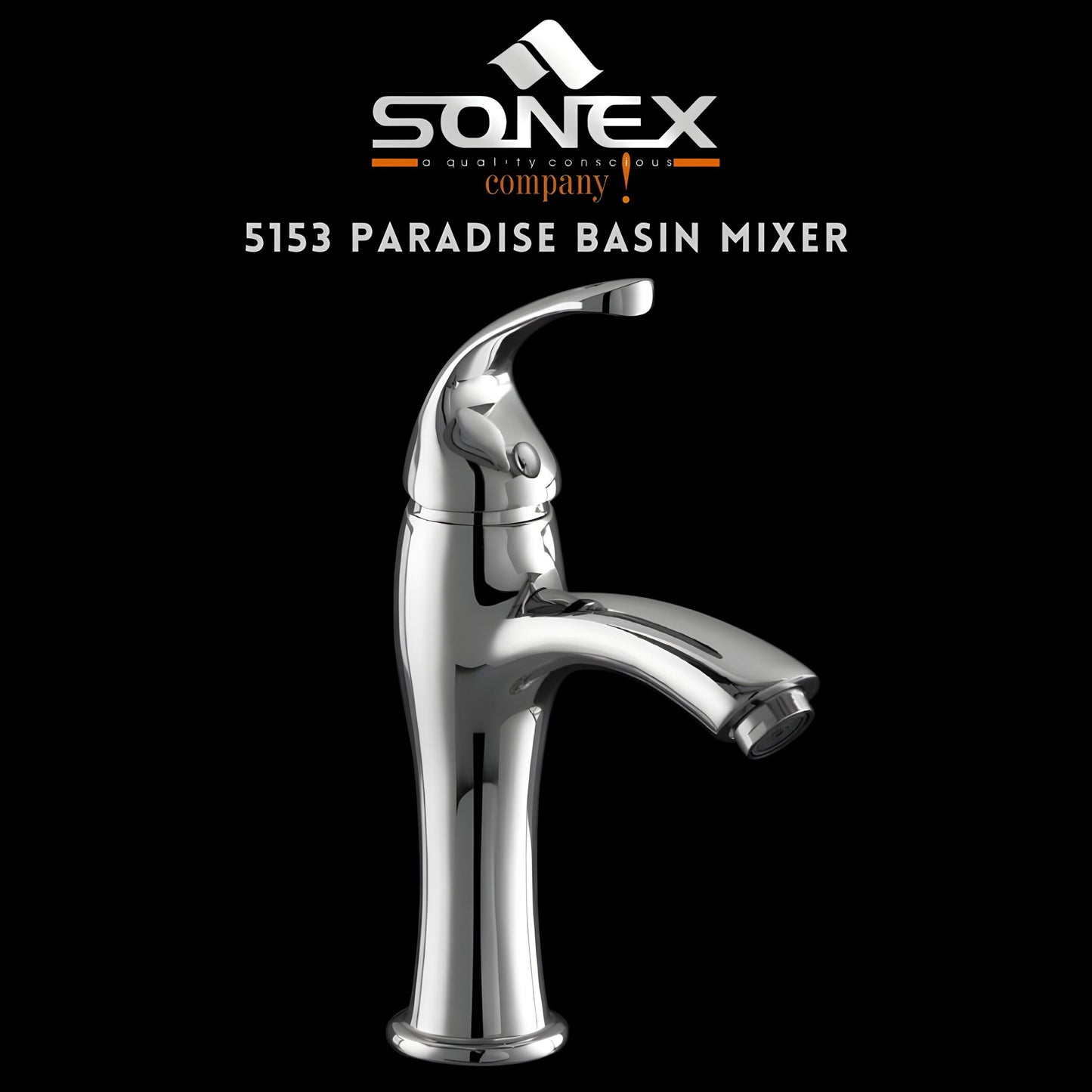 Sonex PARADISE Basin Mixer 5153 – Sonex Sanitary Fittings
