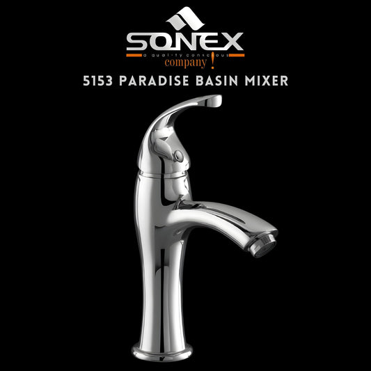 Sonex PARADISE Basin Mixer 5153 – Sonex Sanitary Fittings