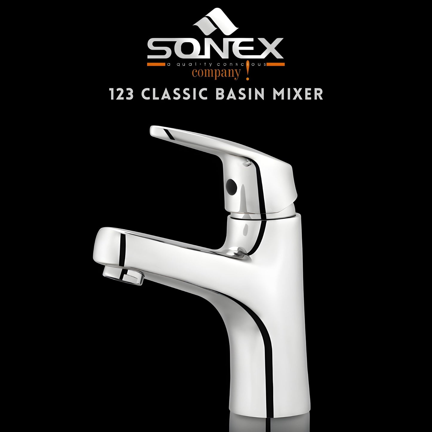 Sonex Classic 123 Basin Mixer Chrome – Sonex Sanitary Fittings