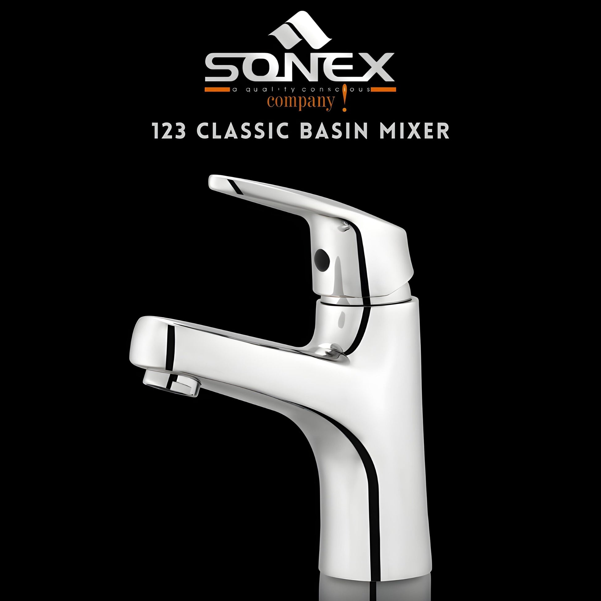Sonex Classic 123 Basin Mixer Chrome – Sonex Sanitary Fittings