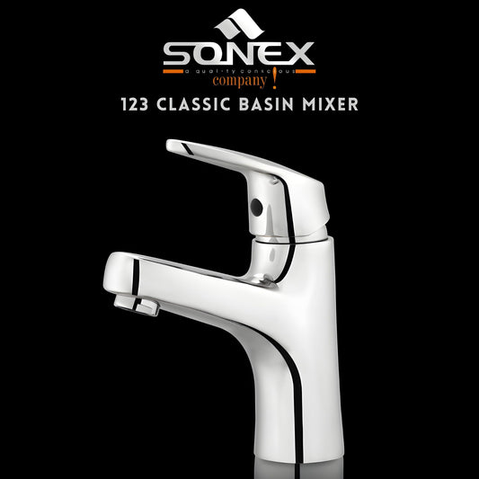 Sonex Classic 123 Basin Mixer Chrome – Sonex Sanitary Fittings