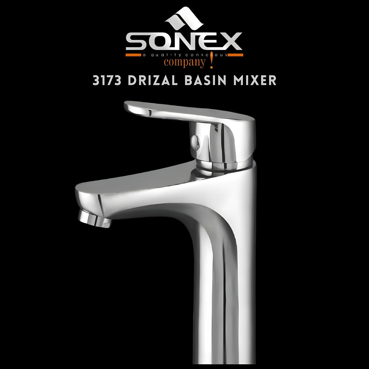 Sonex DRIZAL 3173 Basin mixer Chrome – Sonex Sanitary Fittings