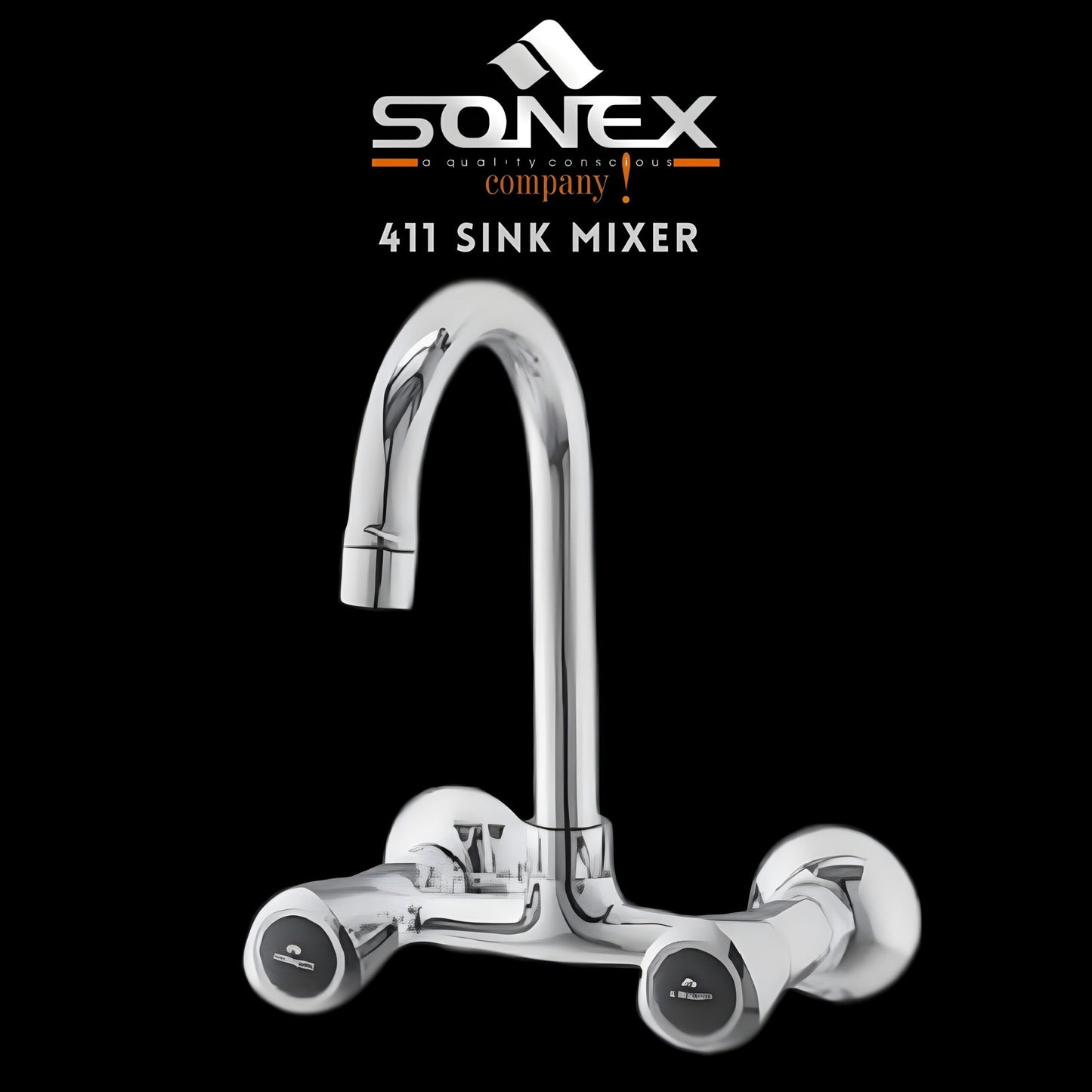 Sonex ECONOMY SINK MIXER 411 – Sonex Sanitary Fittings
