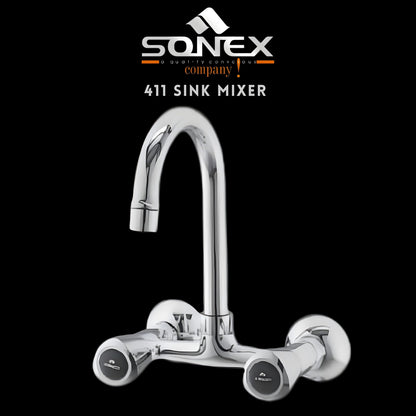 Sonex ECONOMY SINK MIXER 411 – Sonex Sanitary Fittings
