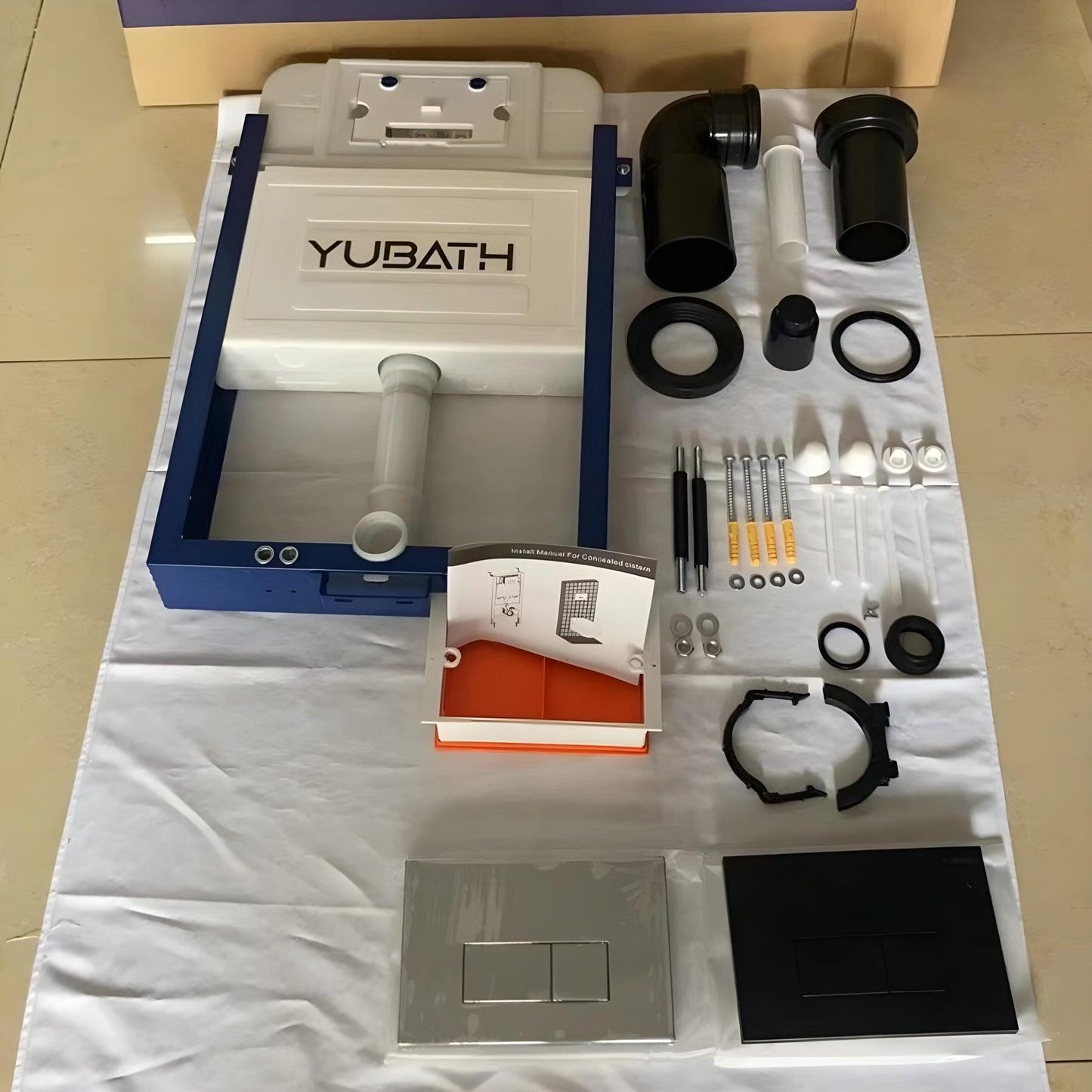 YUBATH CONCEAL TANK HALF FRAME