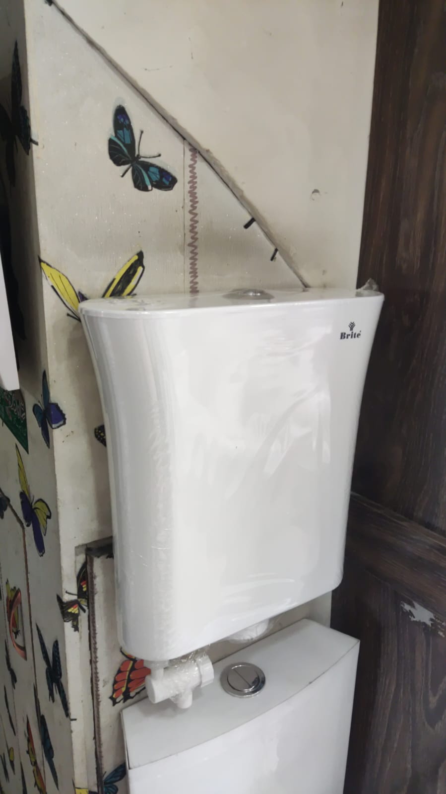 Brite Flush Tank A30 with Water Inlet Filter and Air Freshener
