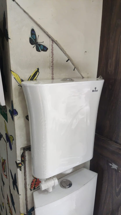 Brite Flush Tank A30 with Water Inlet Filter and Air Freshener
