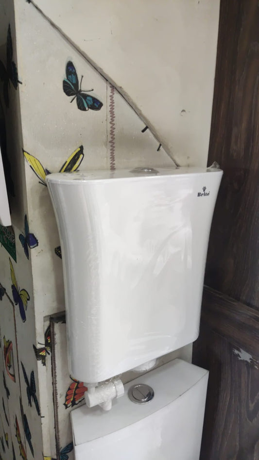 Brite Flush Tank A30 with Water Inlet Filter and Air Freshener