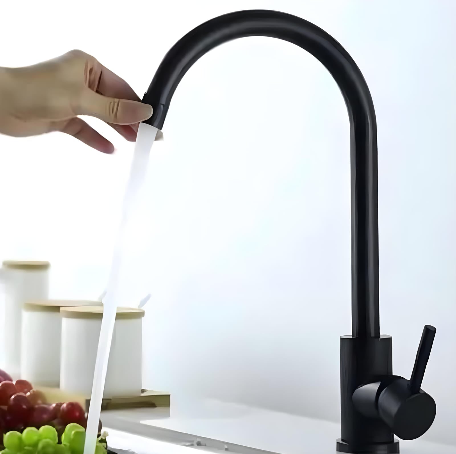CHINA SINK MIXER BLACK 012 (AS)