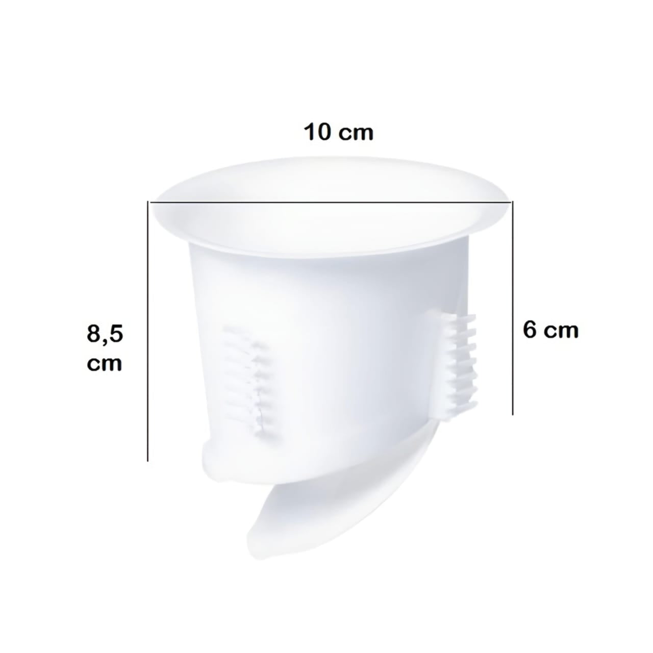 WC Hole Cover for flush smell, Rats blocker for toilet closit Quick Result (AB)