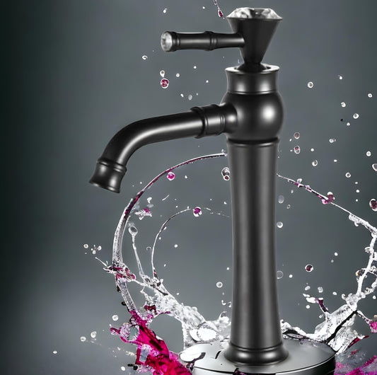 VANITY MIXER BLACK (SO)