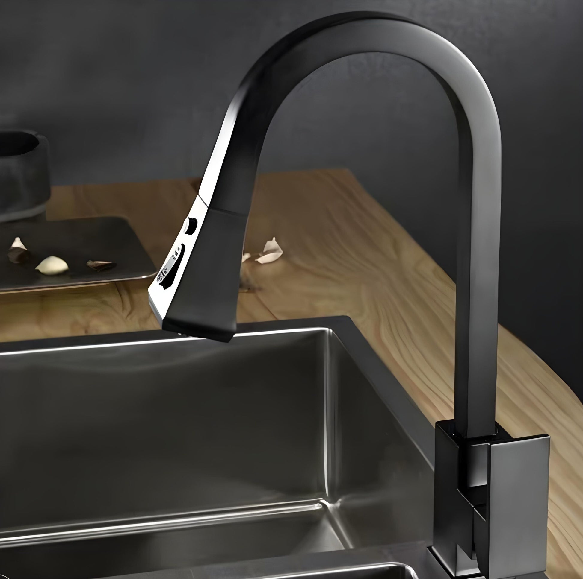 KITCHEN SINK MIXER BLACK (SO)